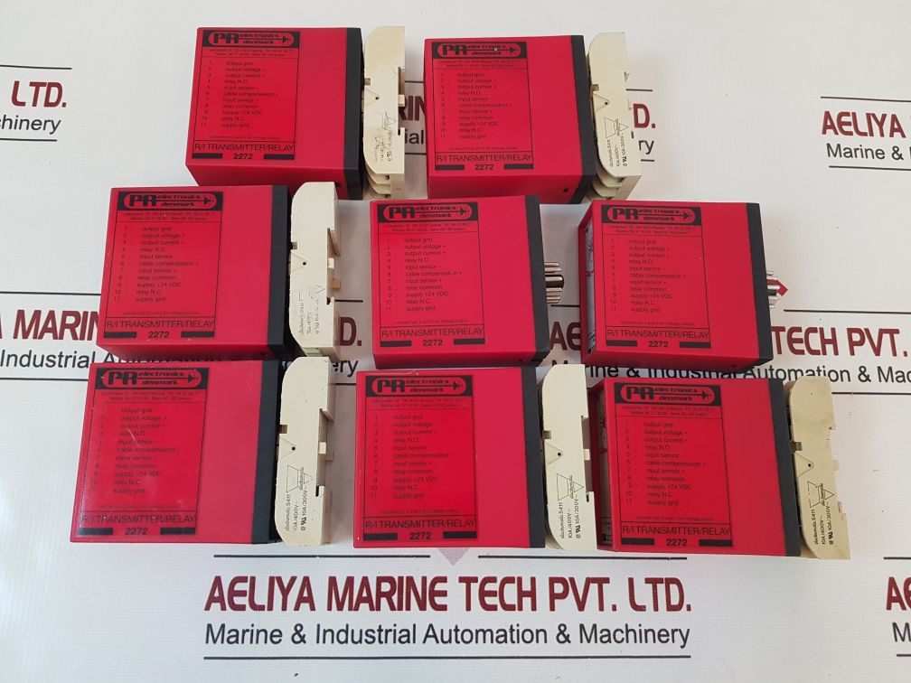 Pr Electronics 2272 R/I Transmitter Relay 4-20Ma 0,2-1V 2272 L2B2 S411 10A/400V