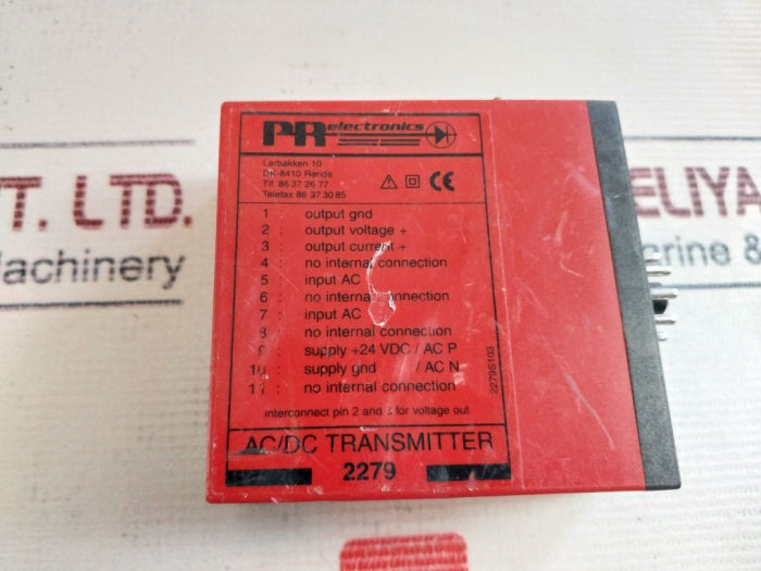 Pr Electronics 2279 Ac/Dc Transmitter 24 Vdc 1.3W