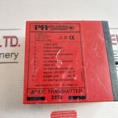 Pr Electronics 2279 Ac/Dc Transmitter 24 Vdc 1.3W