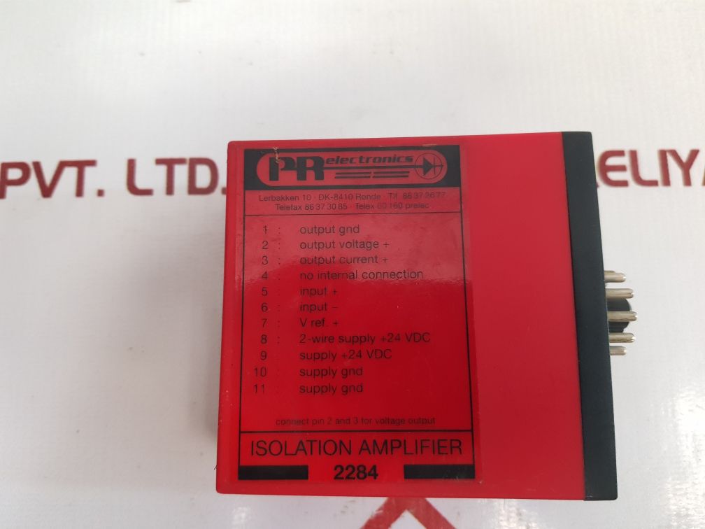 Pr Electronics 2284 Isolation Amplifier 2284 D2