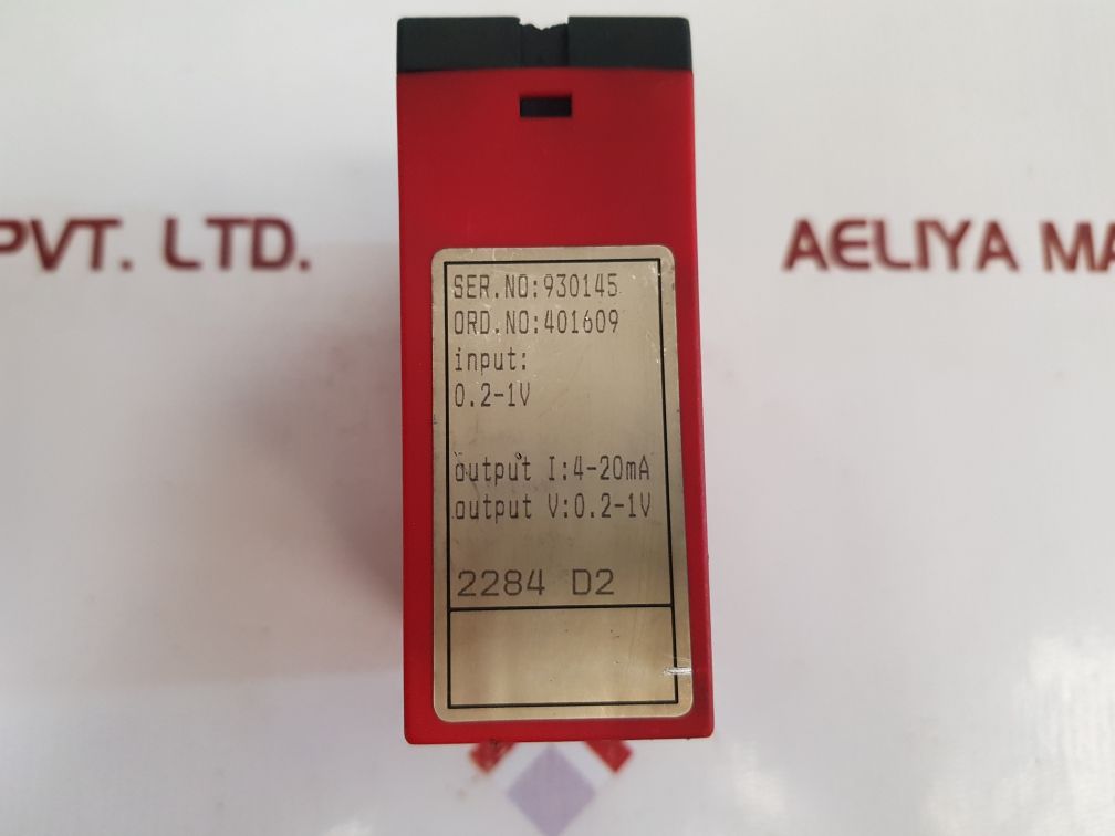 Pr Electronics 2284 Isolation Amplifier 2284 D2