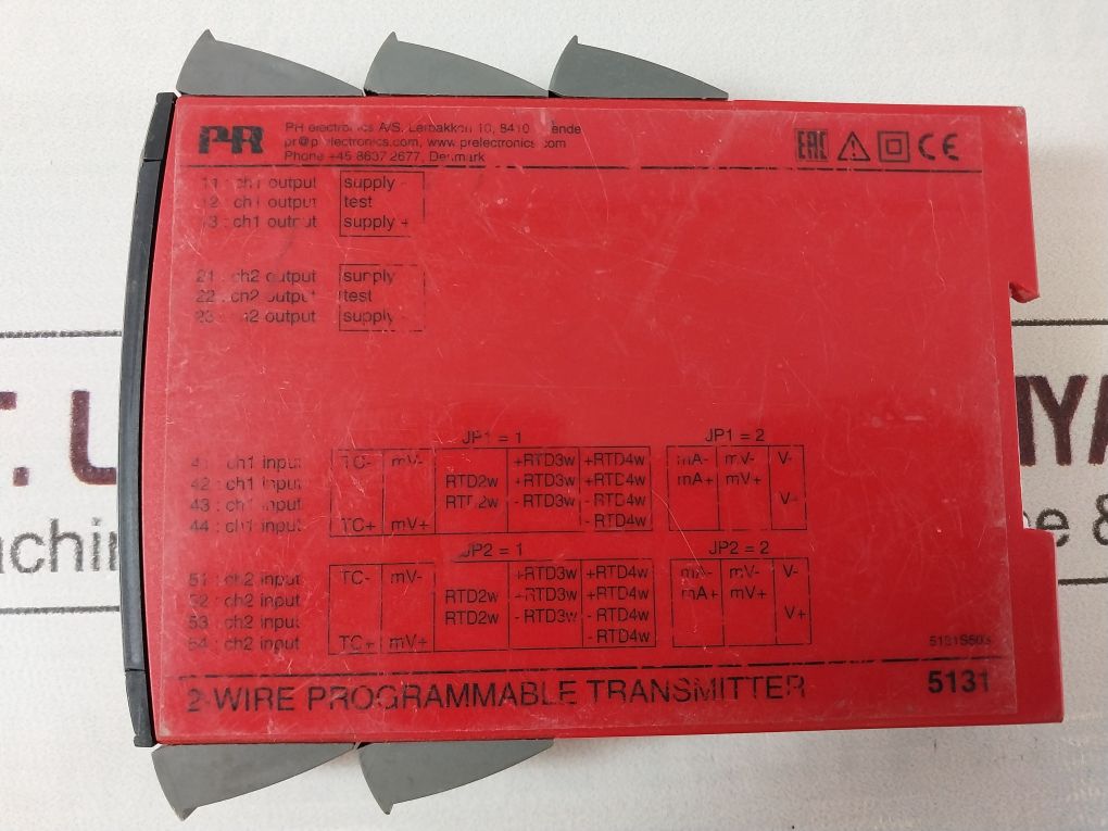Pr Electronics 5131A_A 2-wire Programmable Transmitter