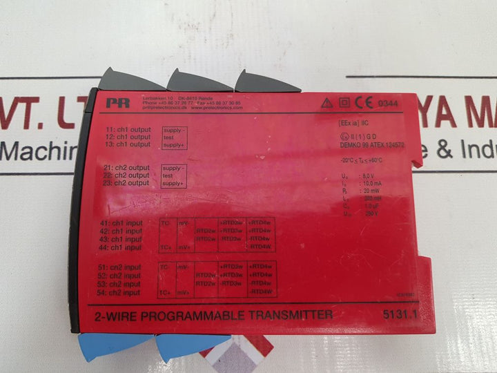 Pr Electronics 5131B 2-wire Programmable Transmitter