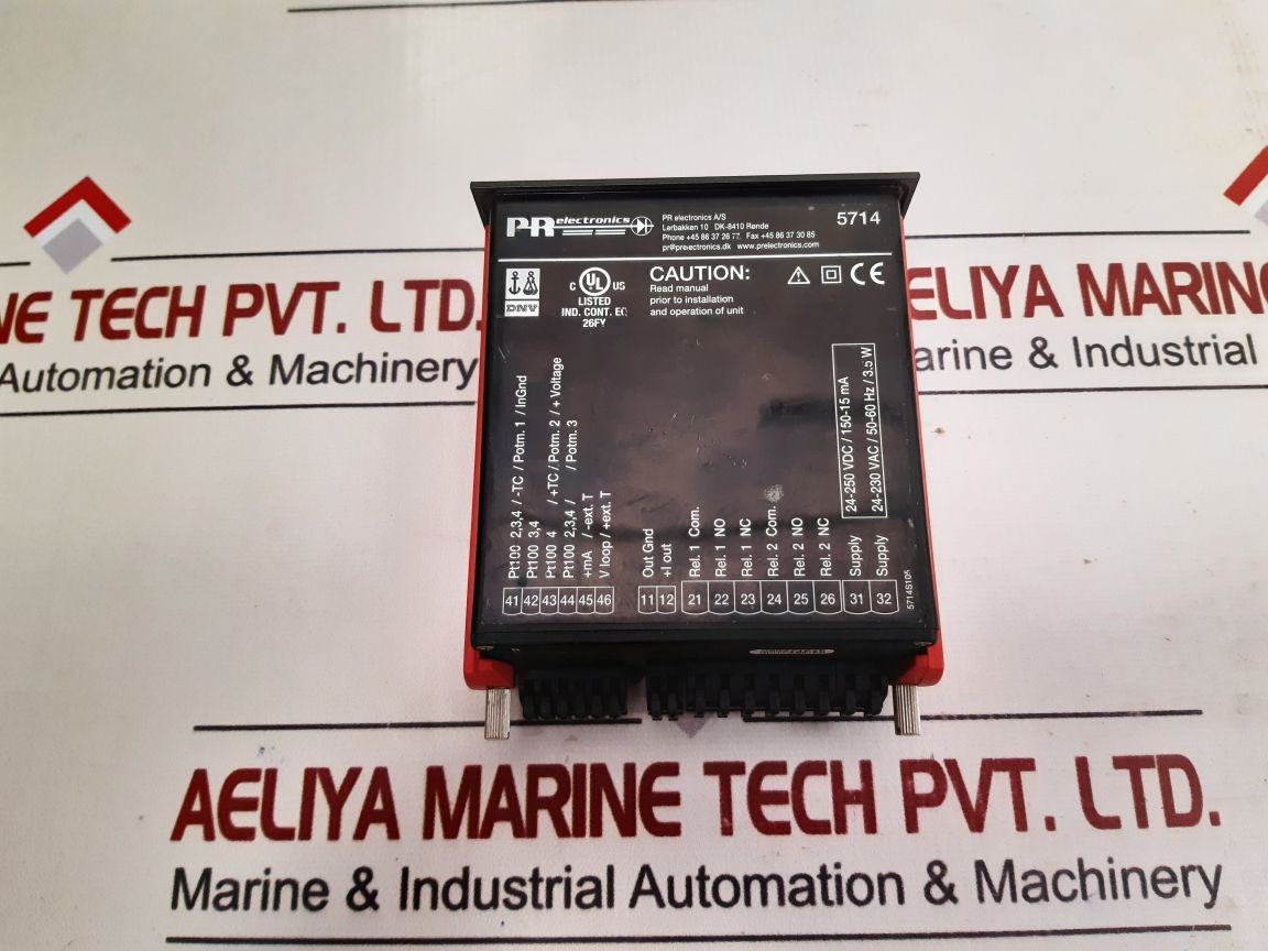 Pr Electronics 5714 Programmable Controller 5714Dsbs
