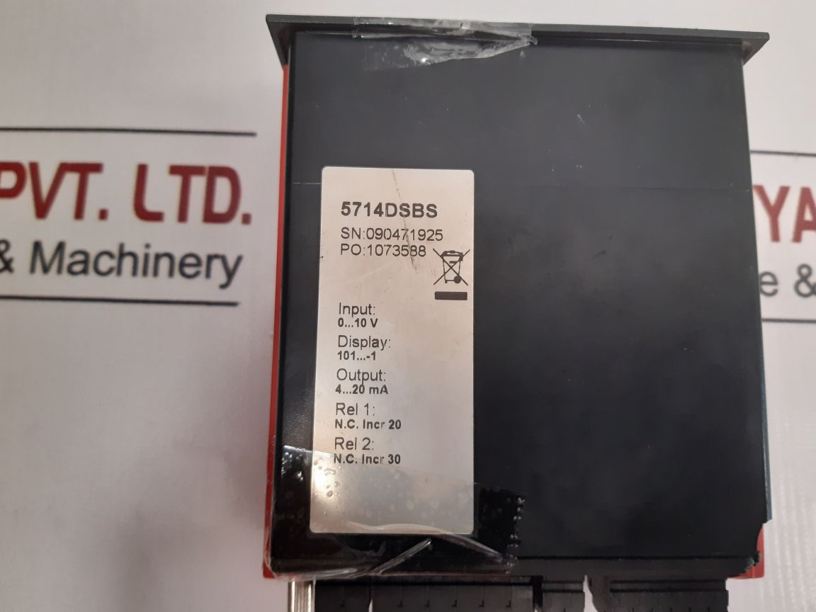 Pr Electronics 5714 Programmable Controller 5714Dsbs