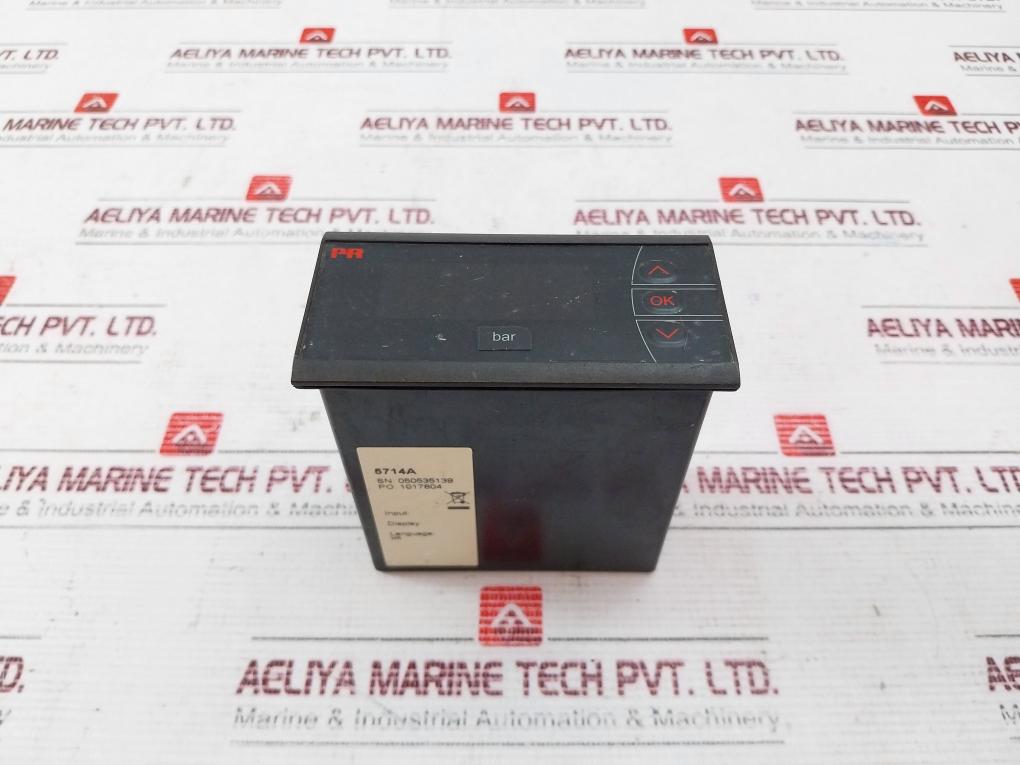 Pr Electronics 5714A Programmable Led Indicator 24-230 Vac 50-60Hz 3.5W