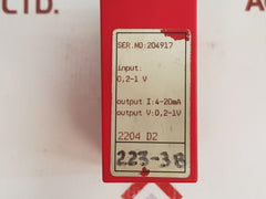 Pr Electronics 2204 Isolation Amplifier 2204 D2
