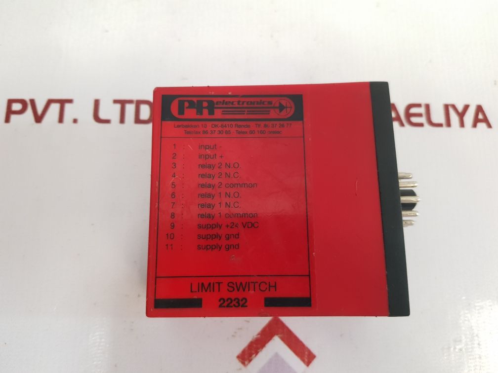 Pr Electronics 2232 Limit Switch 2232 B2B 24 Vdc