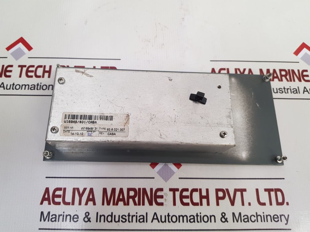 Praxis 93.6.021.007 Control Board Interface 18Key Flat Panel Mount
