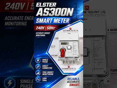 Elster AS300N Single Phase A.C. Direct Connected Watthour Smart Meter 240V 50Hz