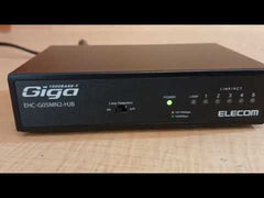 Elecom Ehc-g05Mn2-hjb Switching Hub 3.0W (Maximum) Ac100-240V 50/60Hz