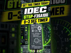 Idec Gt5P-f3Sa100 Miniature Timer 100-120Vac (50/60Hz) 0-3 Sec