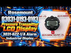 Rosemount 03031-0193-0103 Pressure Transmitter Lcd Display 3031-622-1/A Alarm