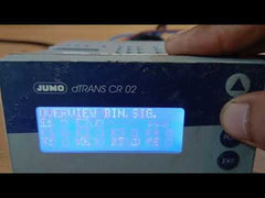 Jumo Dtrans Cr 02 Transmitter And Controller 202552/01-8-01-4-0-0-23/000