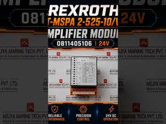 Rexroth Vt-mspa 2-525-10/V0 Amplifier Module 0811405106 24V