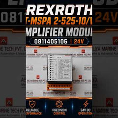 Rexroth Vt-mspa 2-525-10/V0 Amplifier Module 0811405106 24V