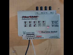 Sixnet Et-5Es-4-st Industrial Ethernet Real-time Switch 10-30 Vdc