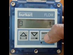 Burkert 8045-fpm Flow Short Transmitter Pvdf, 18-36v, 4-20ma