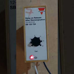 Carlo Gavazzi Sb 125 724 Delay On Release After Deenergisation Timing Relay