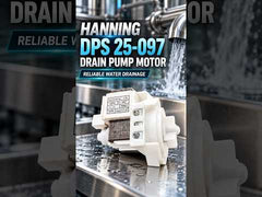 Hanning Dps 25-097 Drain Pump Motor 220/240V