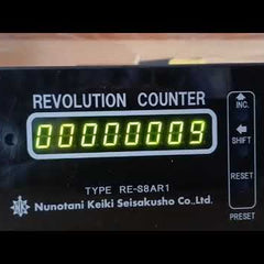 Nunotani Keiki Ac220V Propeller Shaft Revolution Indicator Re-s8Ar1