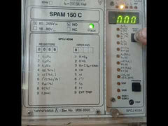 Abb Spam150C Motor Protection Relay 1Myn745605-a 80-265 Vac/Dc 50Hz