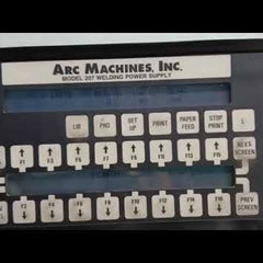 Arc Machines 207a Orbital Welder Power Supply 110v-220v Ac 50/60 Hz 1 Phase