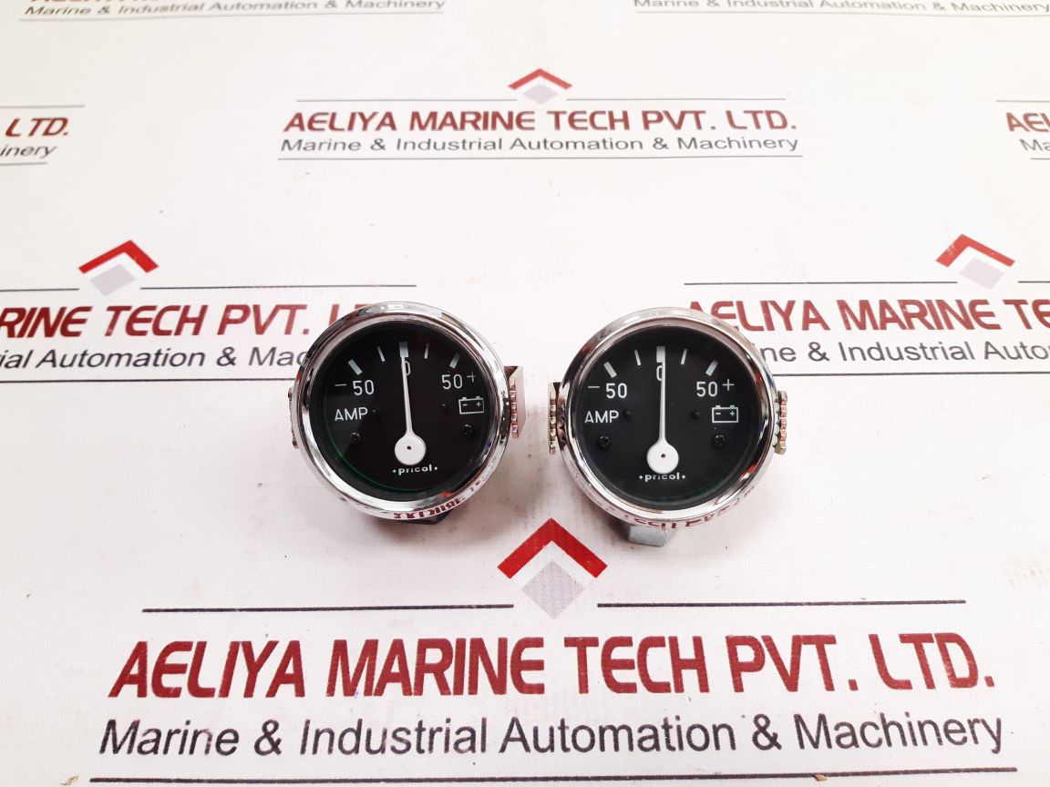 Pricol -50-0-50+ Ammeter