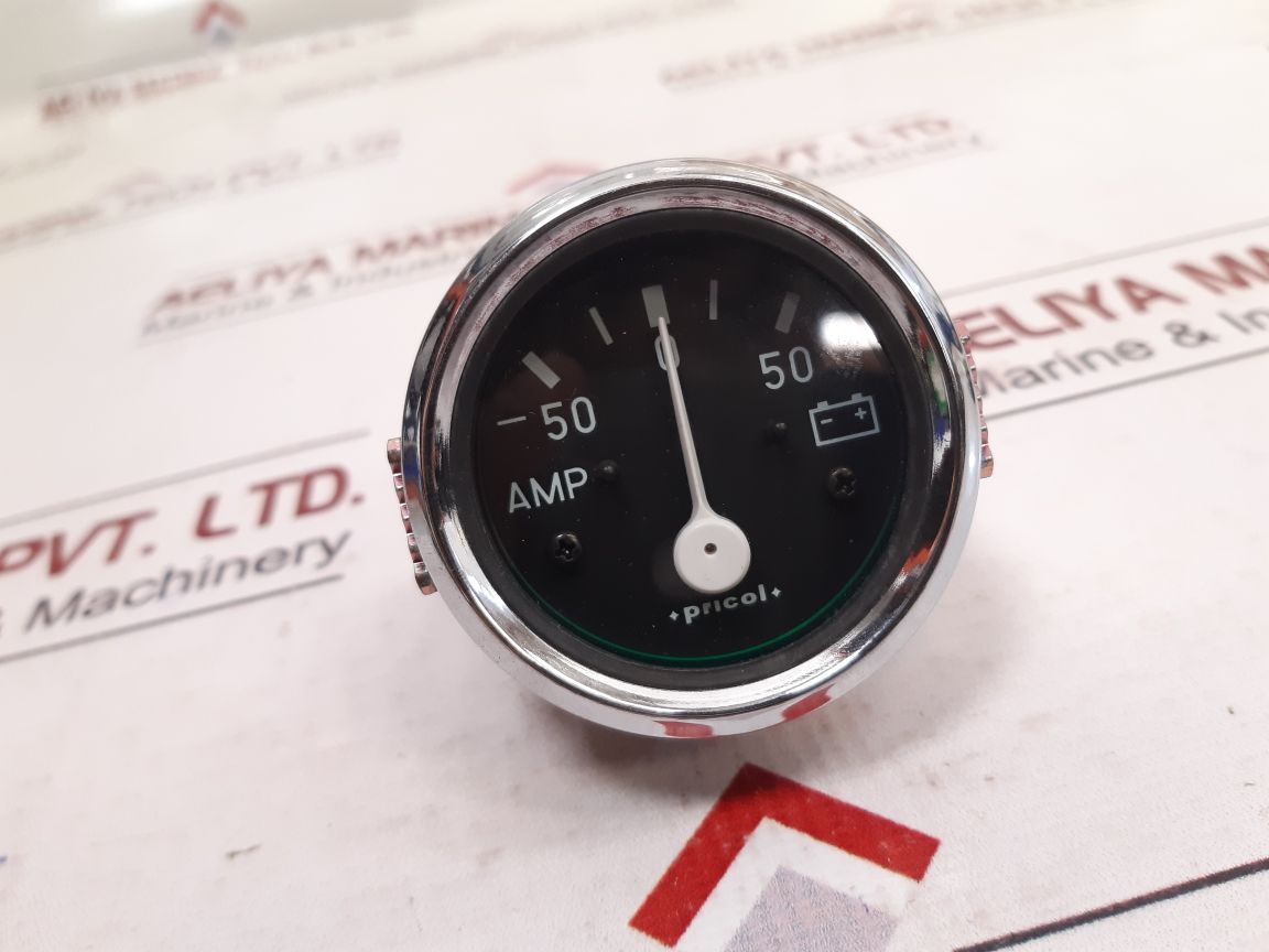 Pricol -50-0-50+ Ammeter