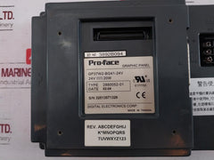 Pro-face Gp37W2-bg41-24V Touchscreen Graphic Panel 24V---20W