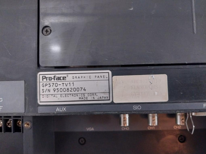 Pro-face Gp570-tv11 Graphic Panel 100V 50Va 50/60Hz