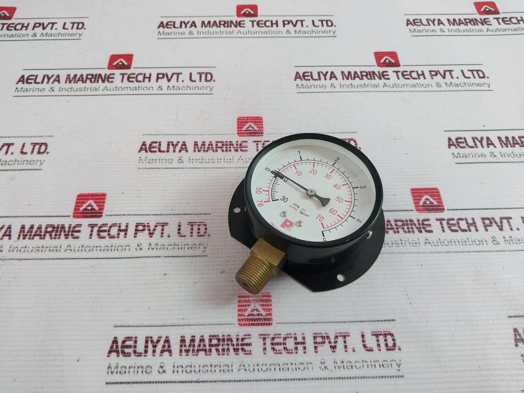 Pro-instrument -76 Cmhg, 0-70 Psi Pressure Gauge