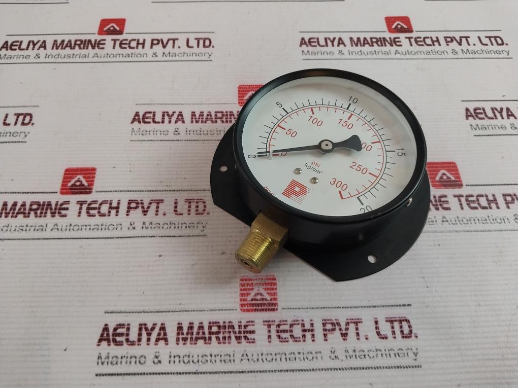Pro-instrument 0-300 Psi Pressure Gauge 0-20 Kg/Cm2