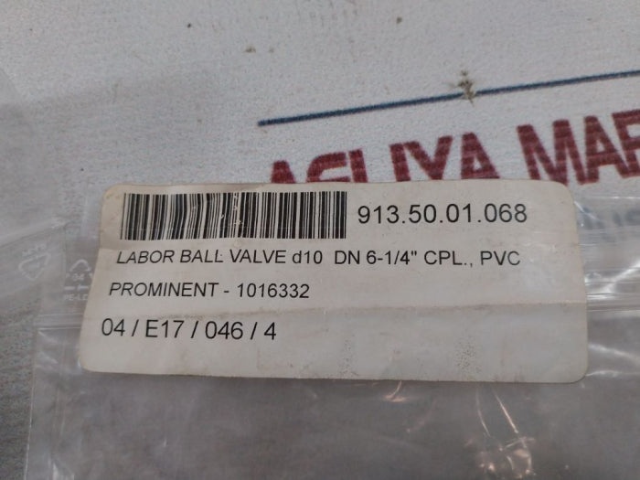 Prominent DN6-1/4" Labor Ball Valve D10 1016332