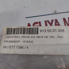 Prominent DN6-1/4" Labor Ball Valve D10 1016332