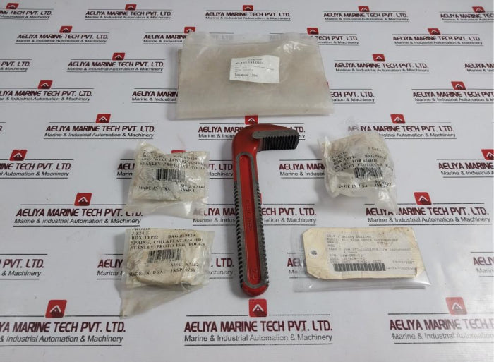 Proto 24Inch Pipe Wrench Hook Jaw, Nut, Spring, Coil, Heel Jaw Pin Set