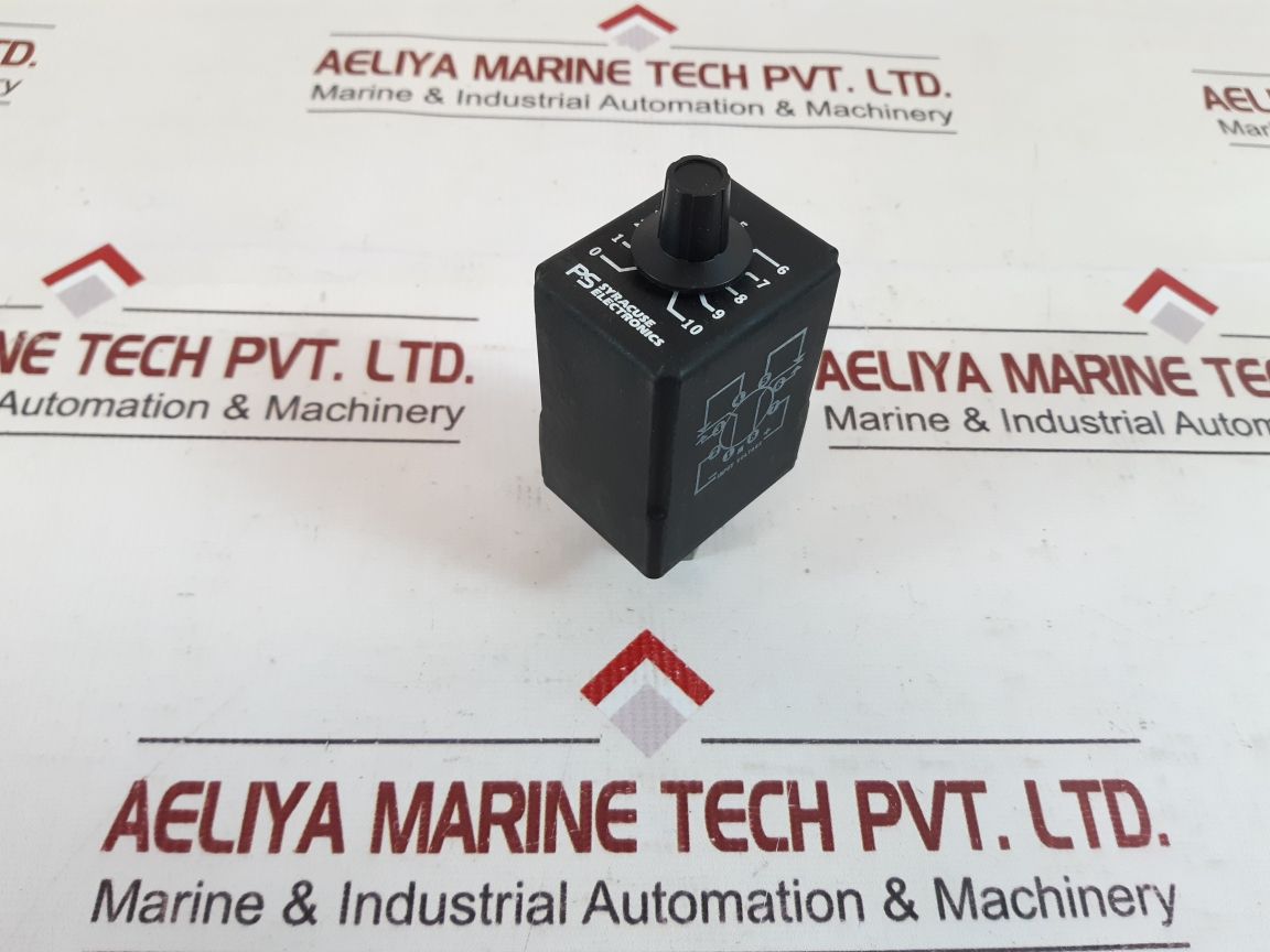Ps Syracuse Electronics Tnr/D-00211 Timer Delay Relay