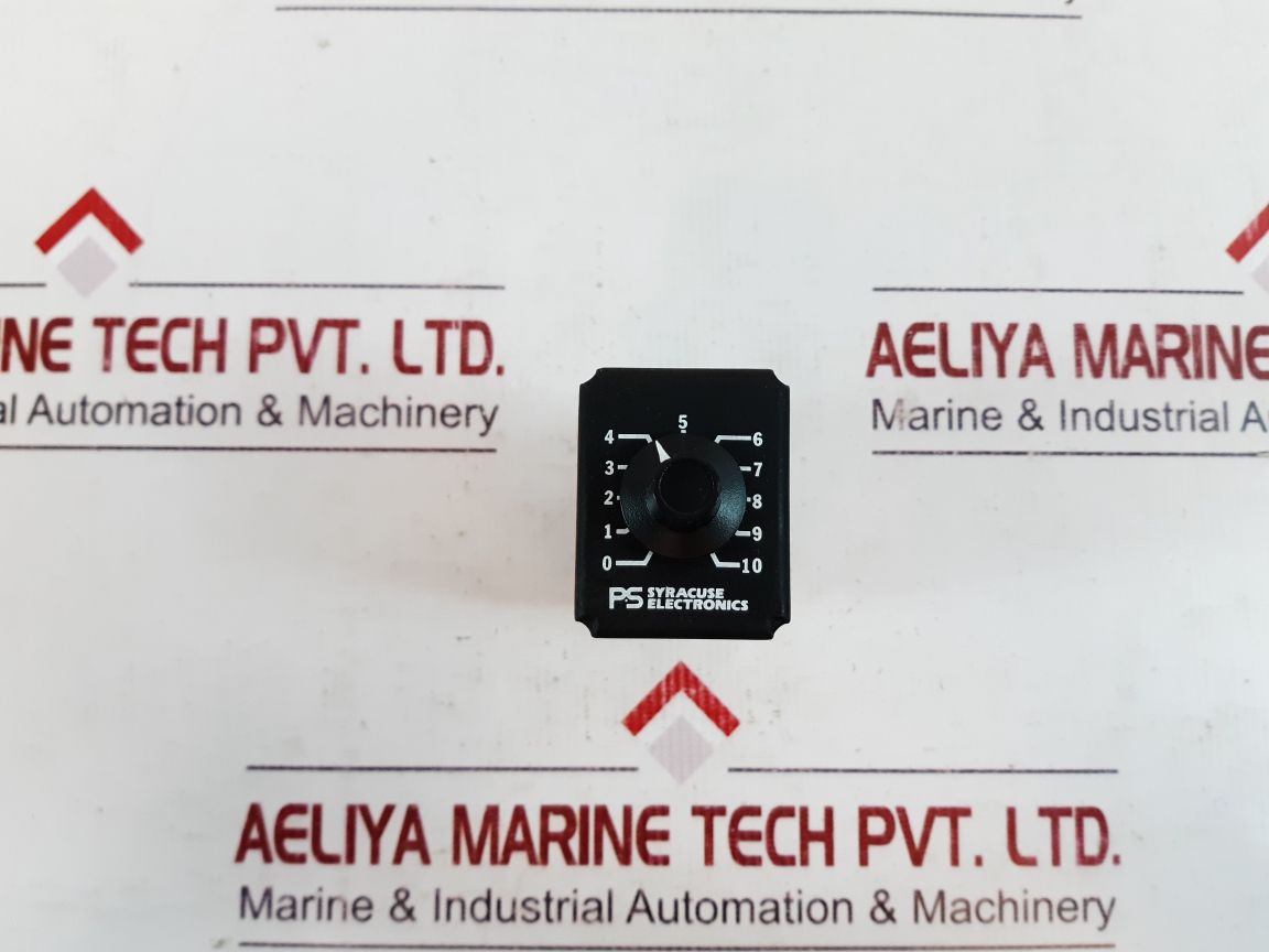 Ps Syracuse Electronics Tnr/D-00211 Timer Delay Relay
