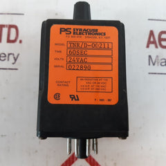 Ps Syracuse Electronics Tnr/D-00211 Timer Delay Relay