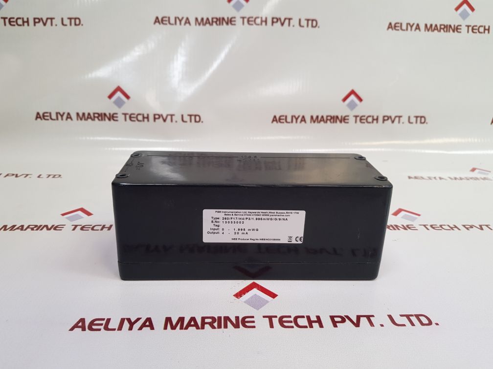 Psm Instrumentation 260/F17/H4/P3/1.995Mwg/G/9/Na