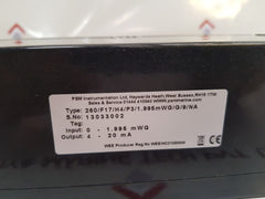 Psm Instrumentation 260/F17/H4/P3/1.995Mwg/G/9/Na