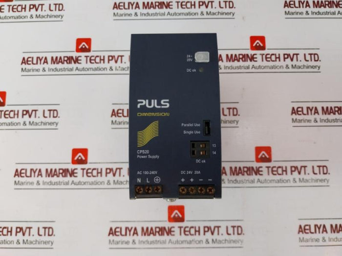 Puls Cps20.241 Power Supply Module 1-phase Din Rail Ac 100-240V 50-60Hz Dc 24V