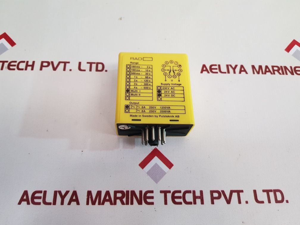 Pulsteknik R-System Rad on Delay Timer