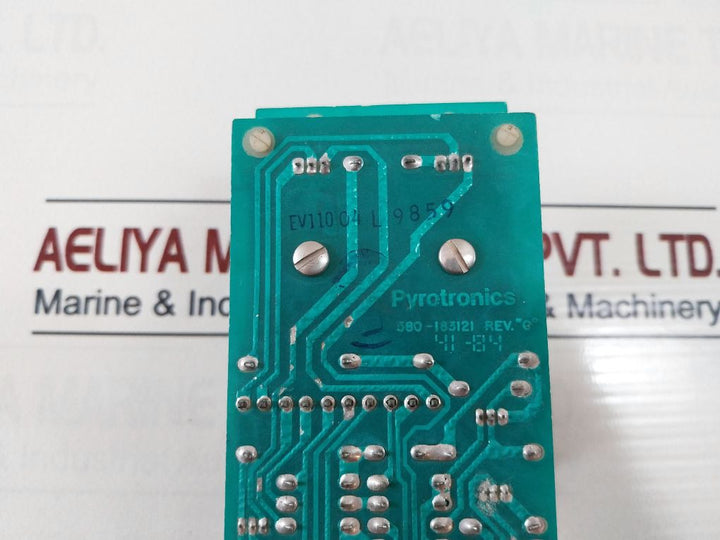 Pyrotronics Zu-35 Dual Zone Monitor Input Module 580-183121
