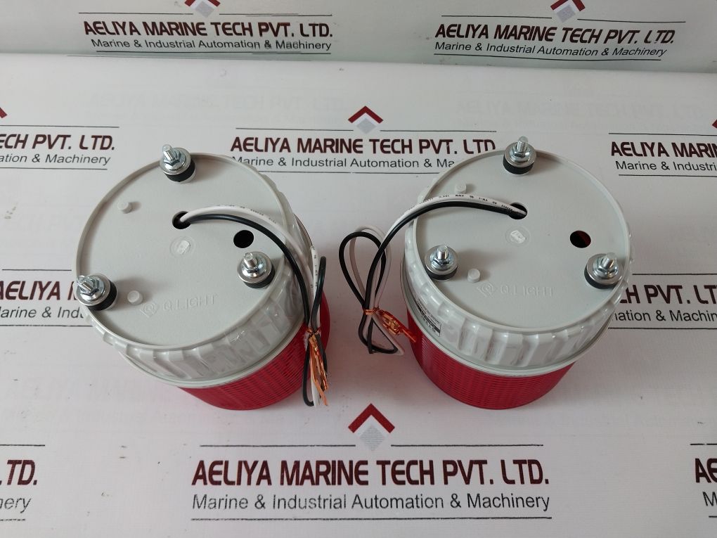 Qlight S125L Red Led Steady/Flashing Signal Light Ac220V 0.030A