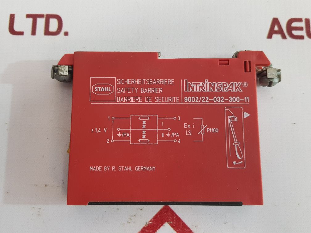 R.Stahl 9002/22-032-300-11 Intrinspak Safety Barrier 250 V