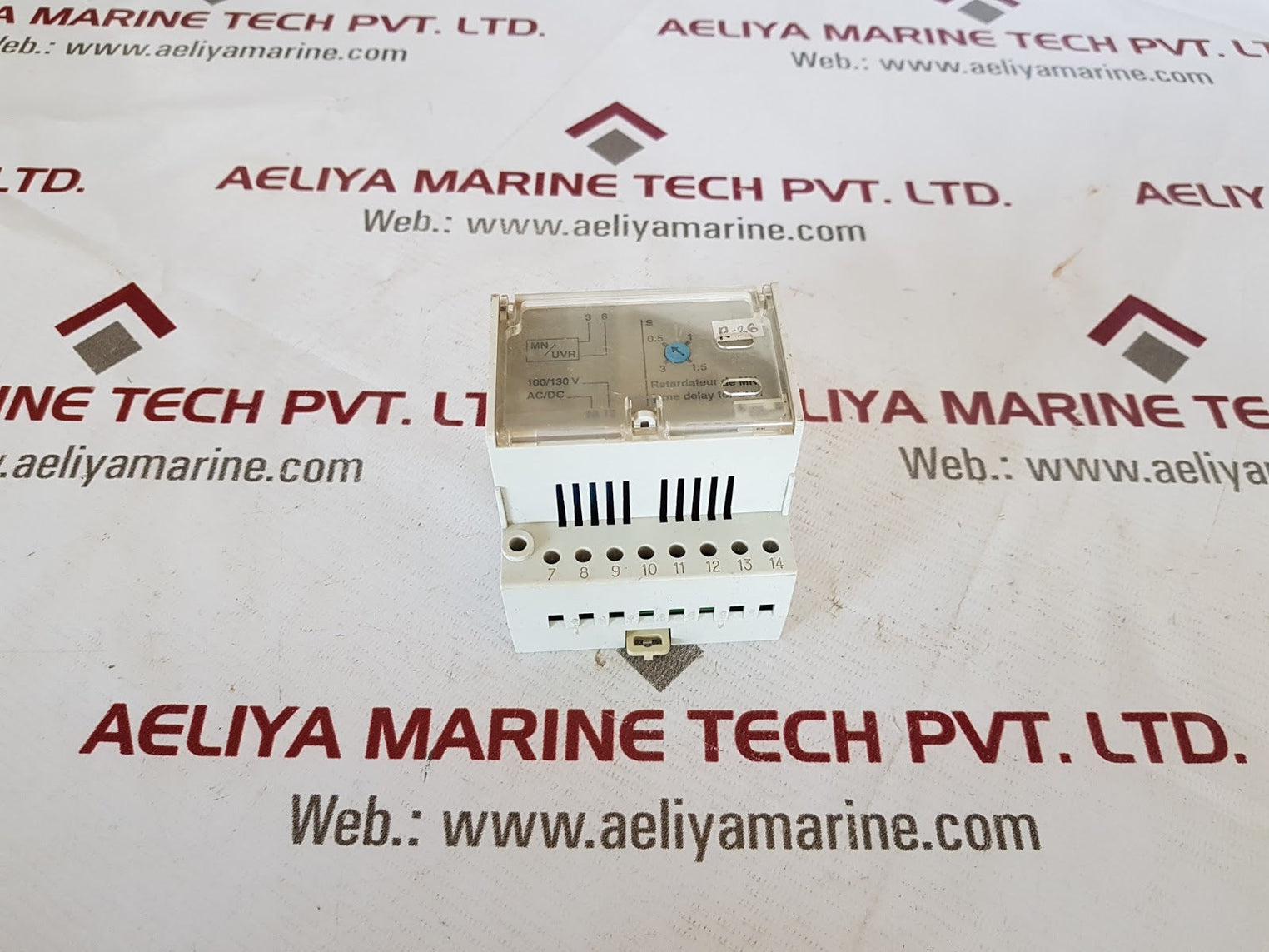 Retardateur Mn Time Delay For Uvr 100/130V Ac/Dc