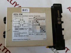 Omron Sdv-fm6 Voltage Sensor