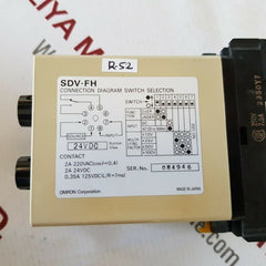 Omron sdv-fh2 voltage sensor 24vdc 220vac