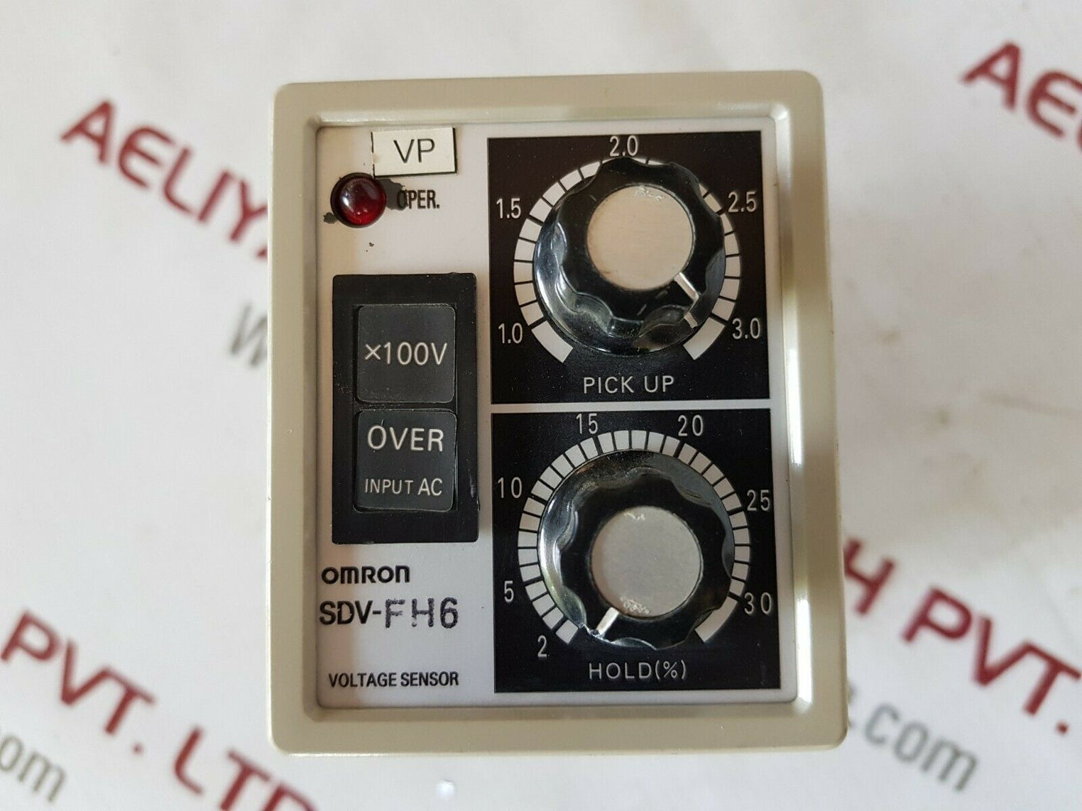 Omron Sdv-fh6 Voltage Sensor 100/110Vac, 24Vdc